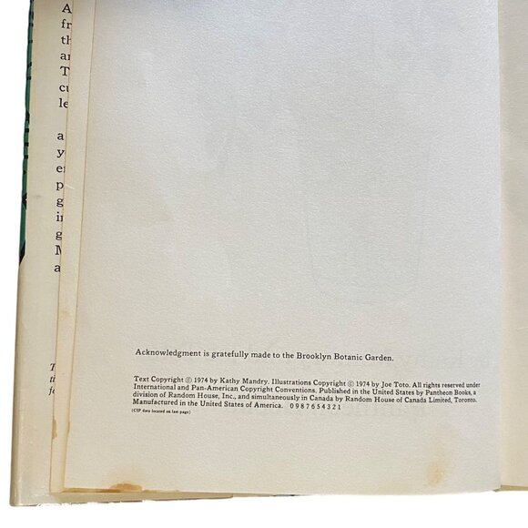 How to Grow a Jelly Glass Farm Hardcover Book Club Edition Vintage 70s Homeschoo - Picture 5 of 10